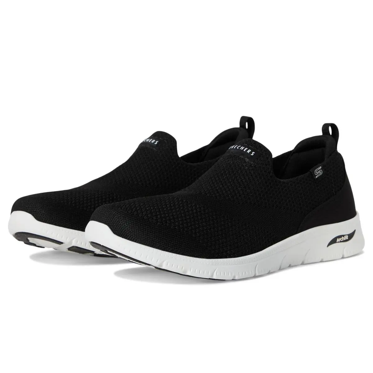 Skechers shoes - 104680 - 104680-BKW - black white bkw 6