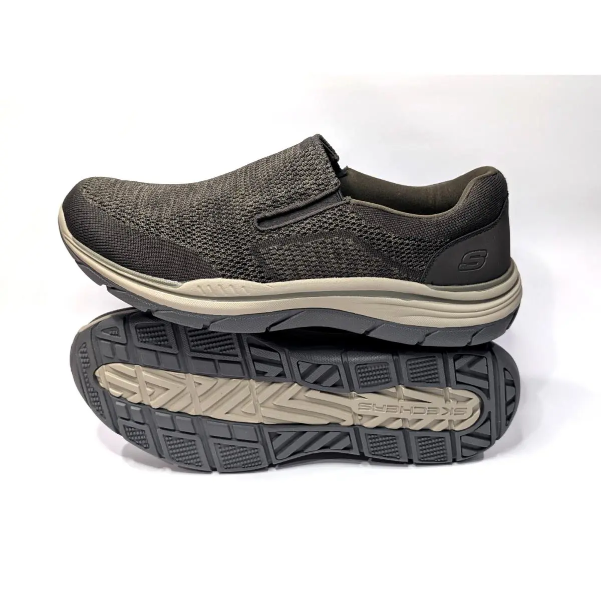 Skechers shoes - Skechers Relaxed Fit Expected 2.0 Arago - 204000 204000/OLBR - Olive/Brown 13