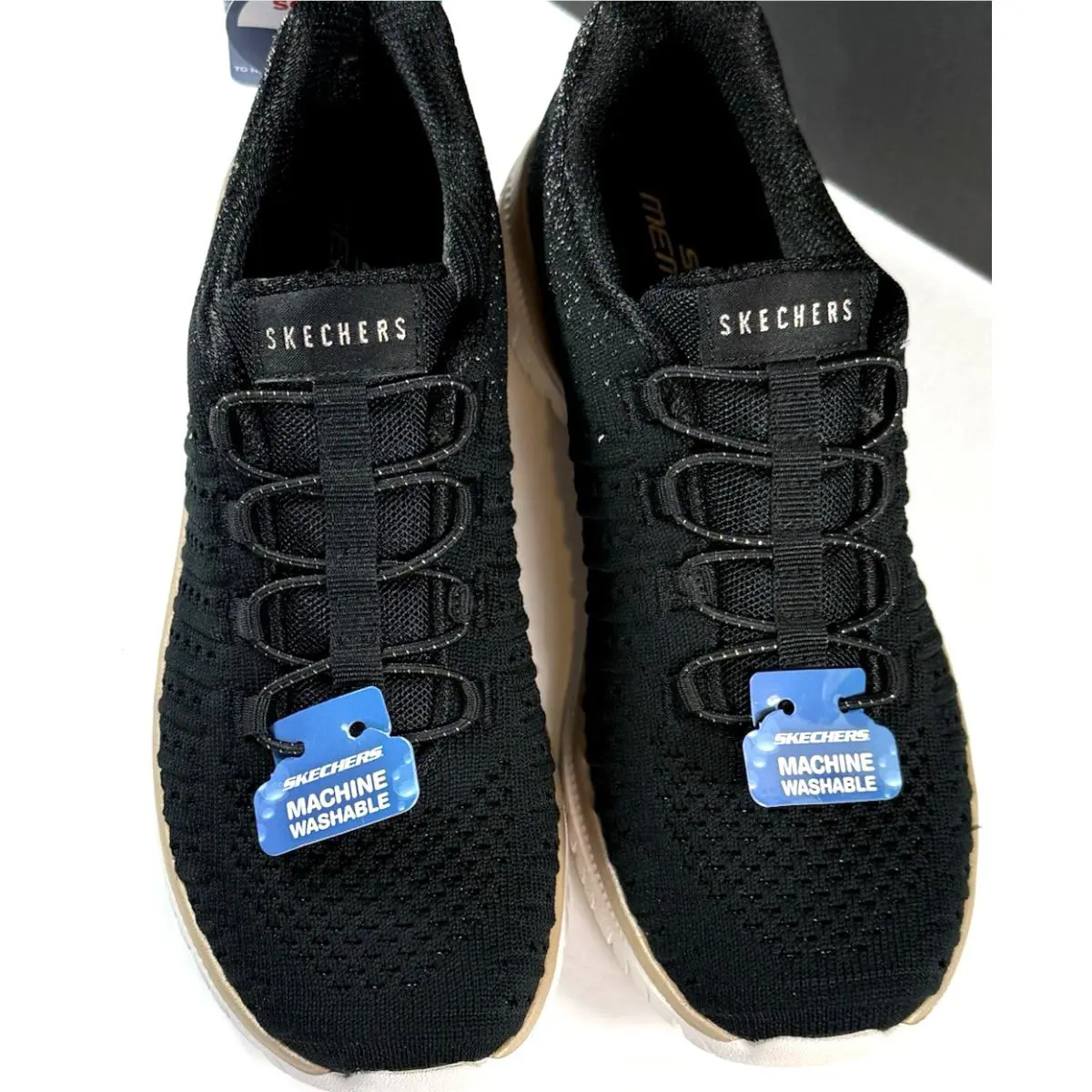 Skechers shoes - Slip Ins - Slip Ins - Lucent - Black-Rose Gold 1