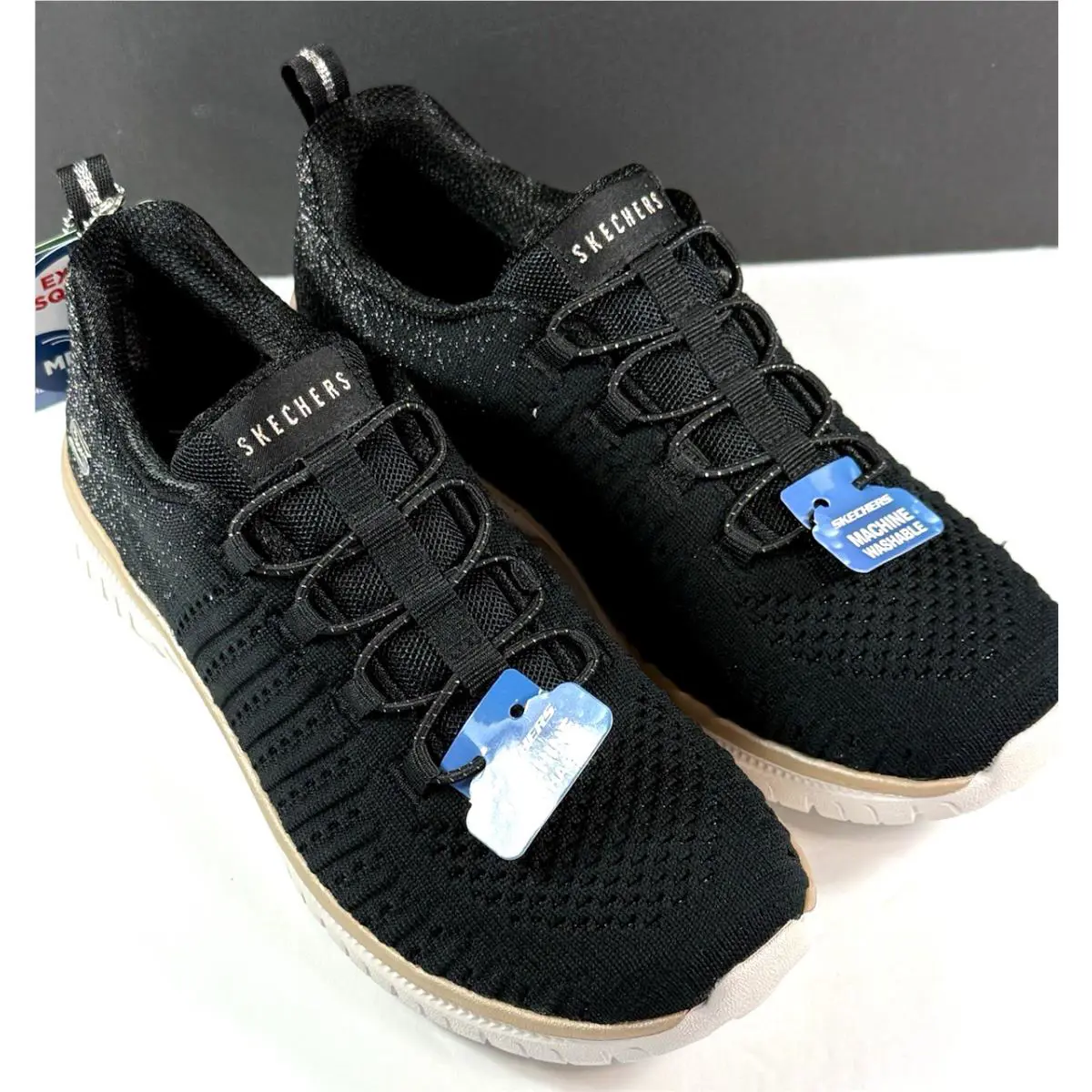 Skechers shoes - Slip Ins - Slip Ins - Lucent - Black-Rose Gold 13