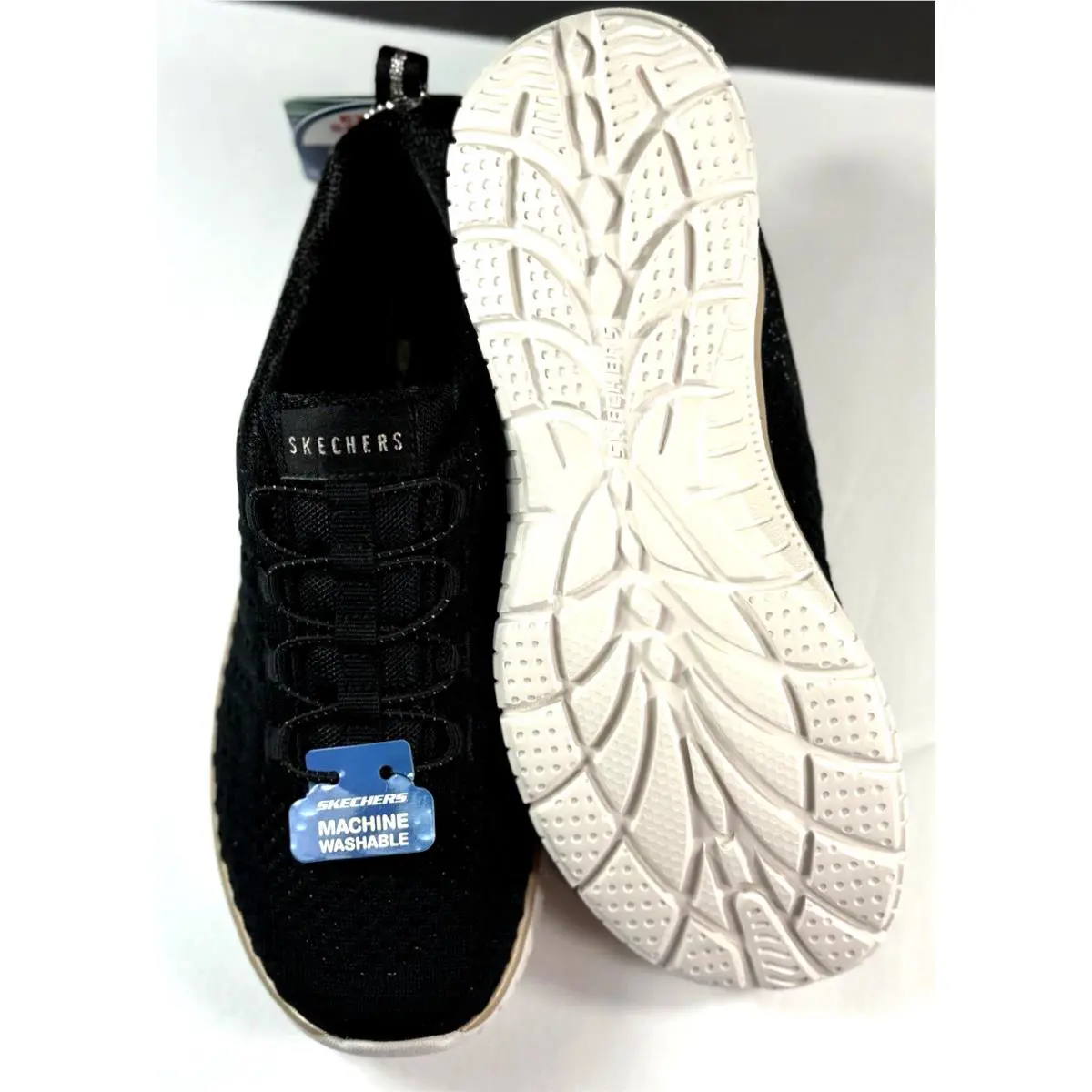 Skechers shoes - Slip Ins - Slip Ins - Lucent - Black-Rose Gold 2