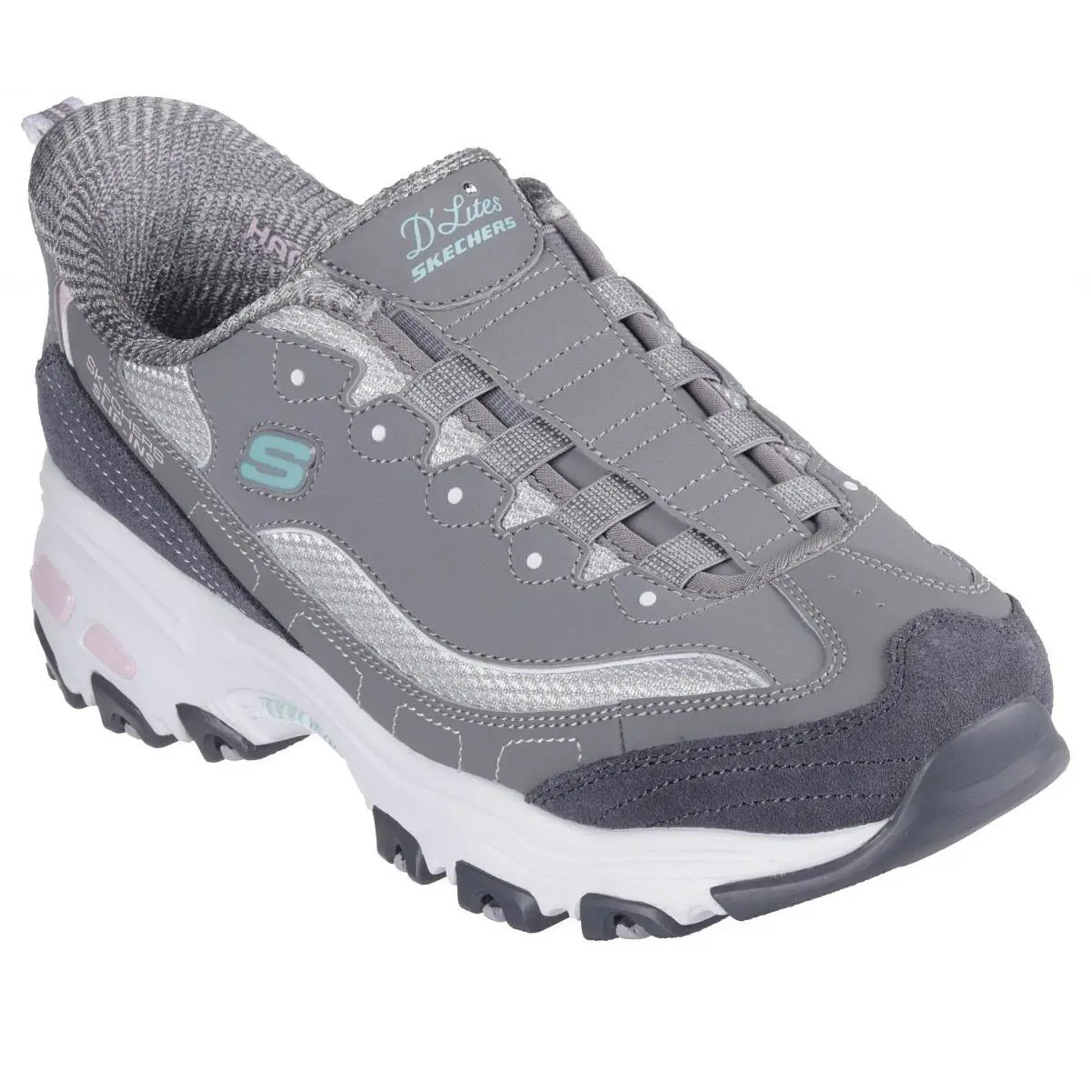 Skechers shoes - GREY/LIGHT PINK 0
