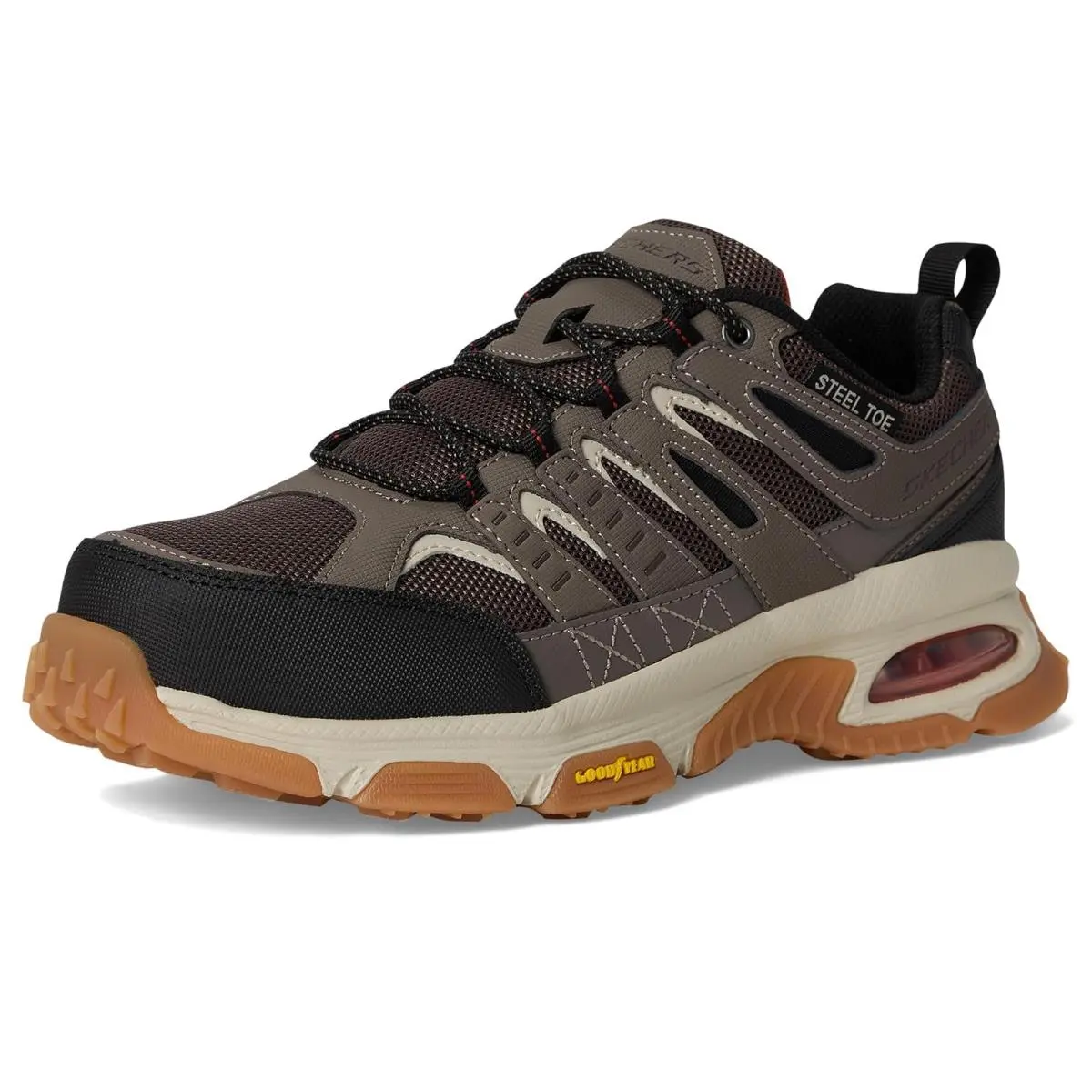 Skechers shoes - Taupe/Black 5