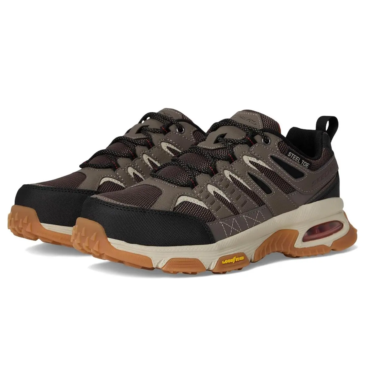 Skechers shoes - Taupe/Black 6