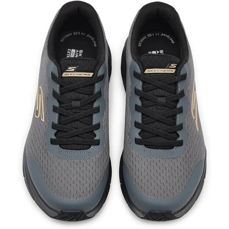 Skechers shoes - GRYNVY, (S): CHAR 5