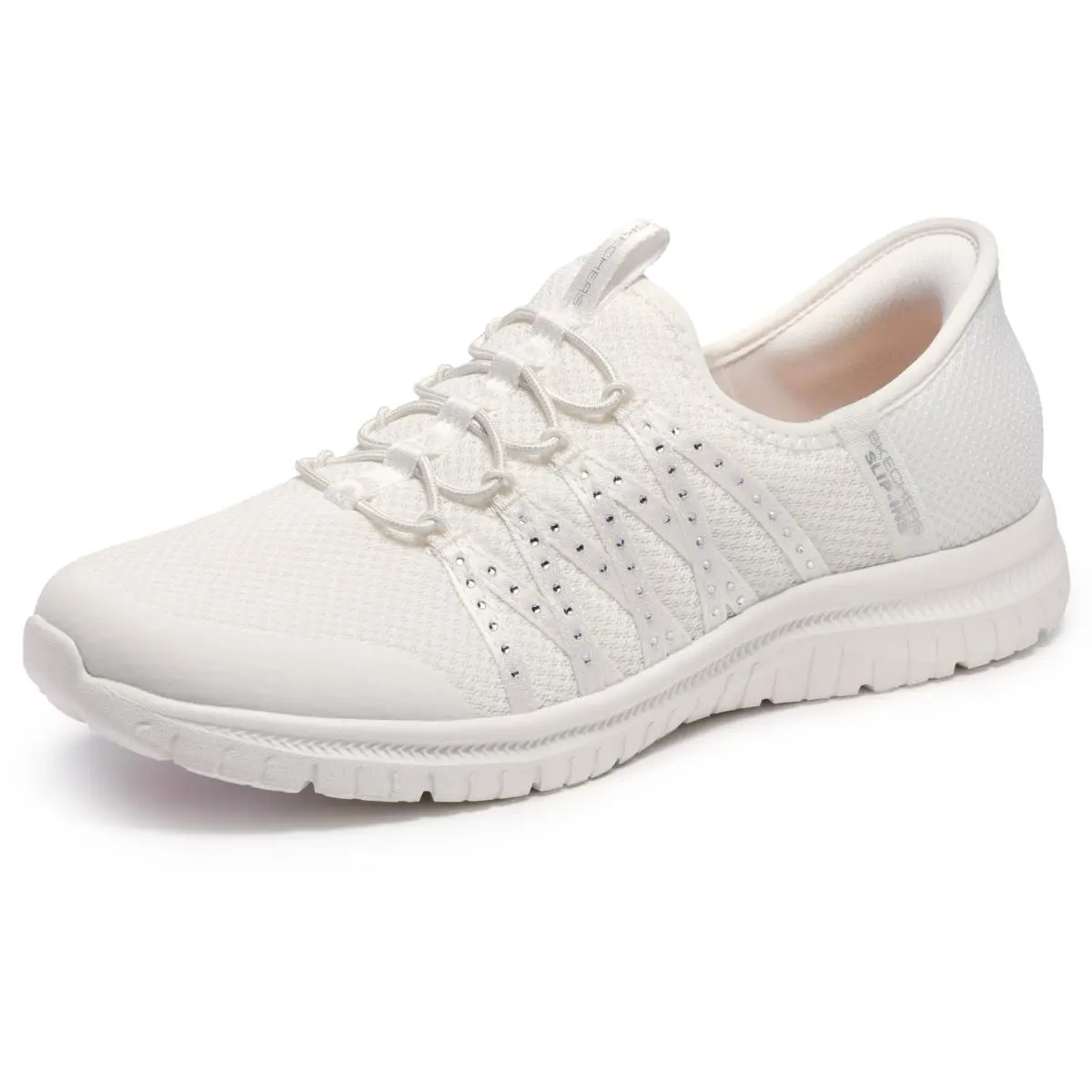 Skechers Virtue - Stunner Hands Free Slip-ins Bbk 7 - off white