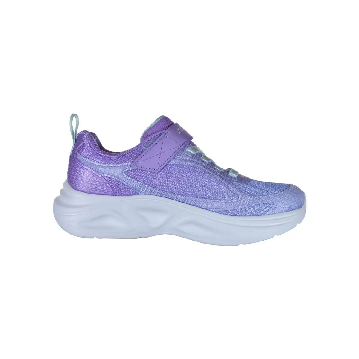 Skechers shoes - Skechers Girls` Glow Light-Up Sneakers Color: lavender Size: 1 - lavender 0