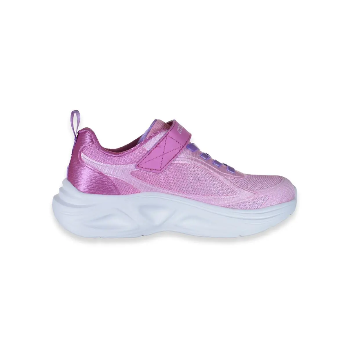 Skechers shoes - Skechers Girls` Glow Light-Up Sneakers Color: lavender Size: 1 - lavender 4
