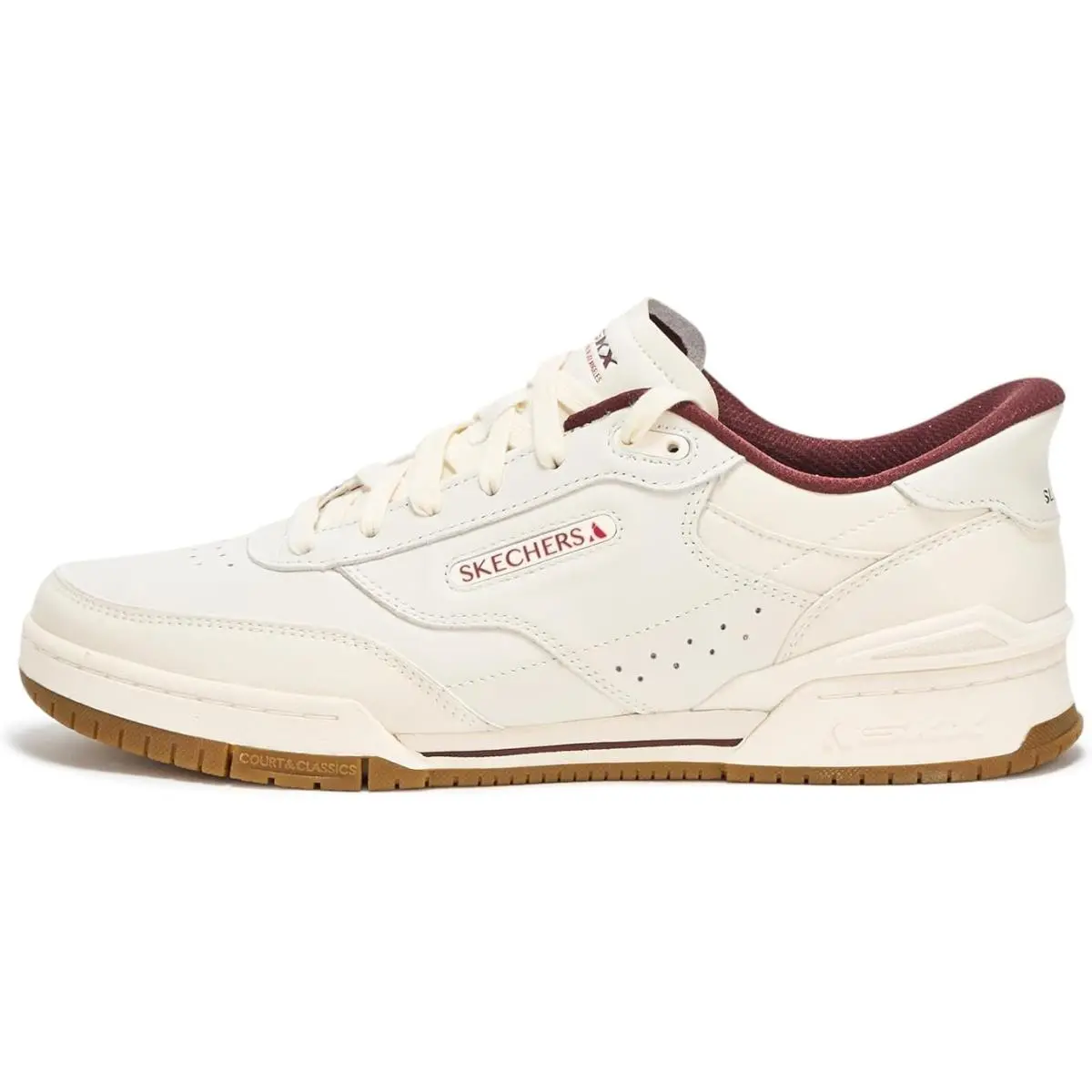 Skechers shoes - Slip-ins Recoil - Recoil - 232839 TPE - Natural/Burgundy 5
