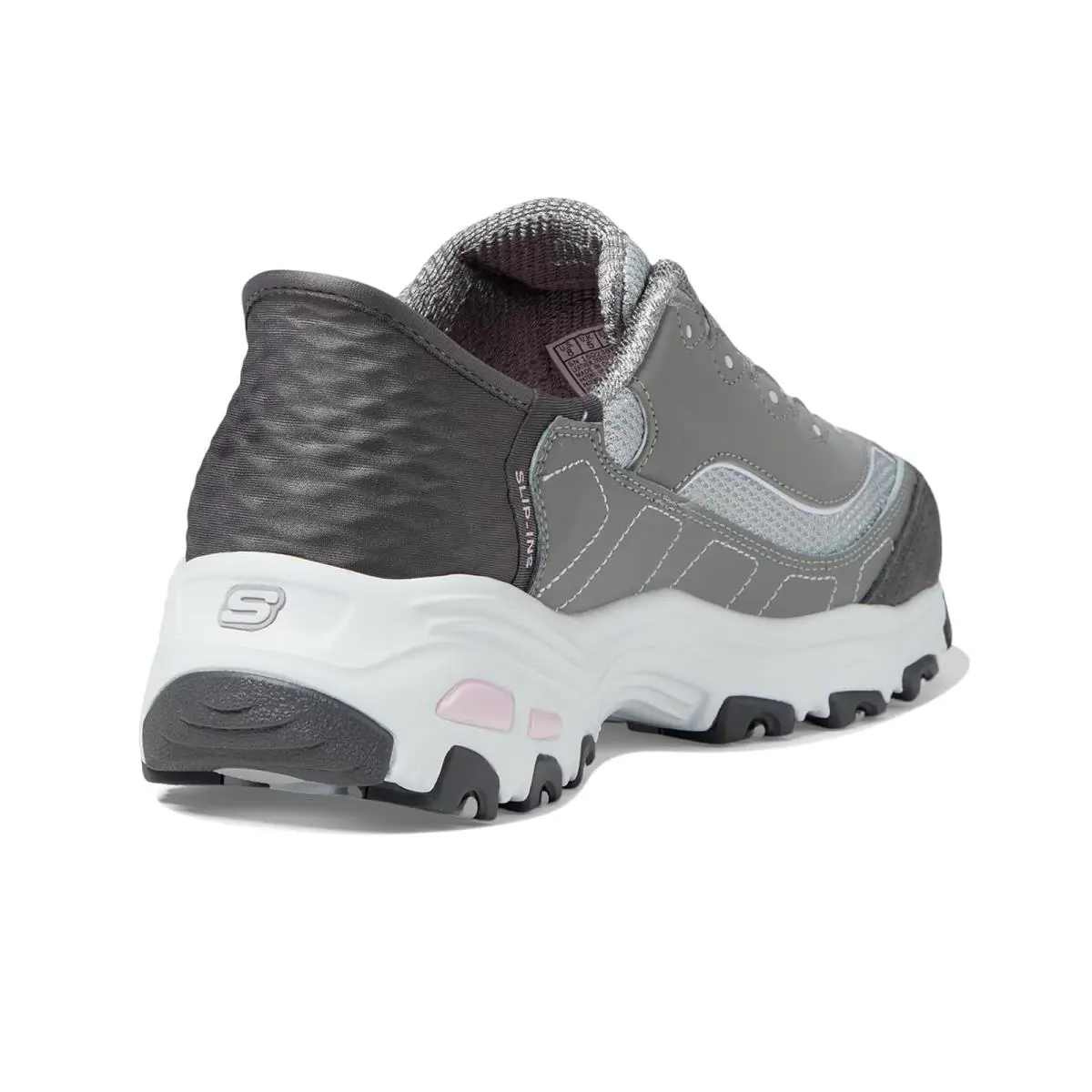 Skechers shoes - Grey Light Pink 3