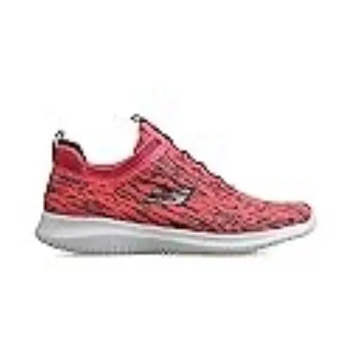 Skechers Sport Women`s Ultra Flex Bright Horizon Sneaker 5.5 B M US White Whit - WHITE