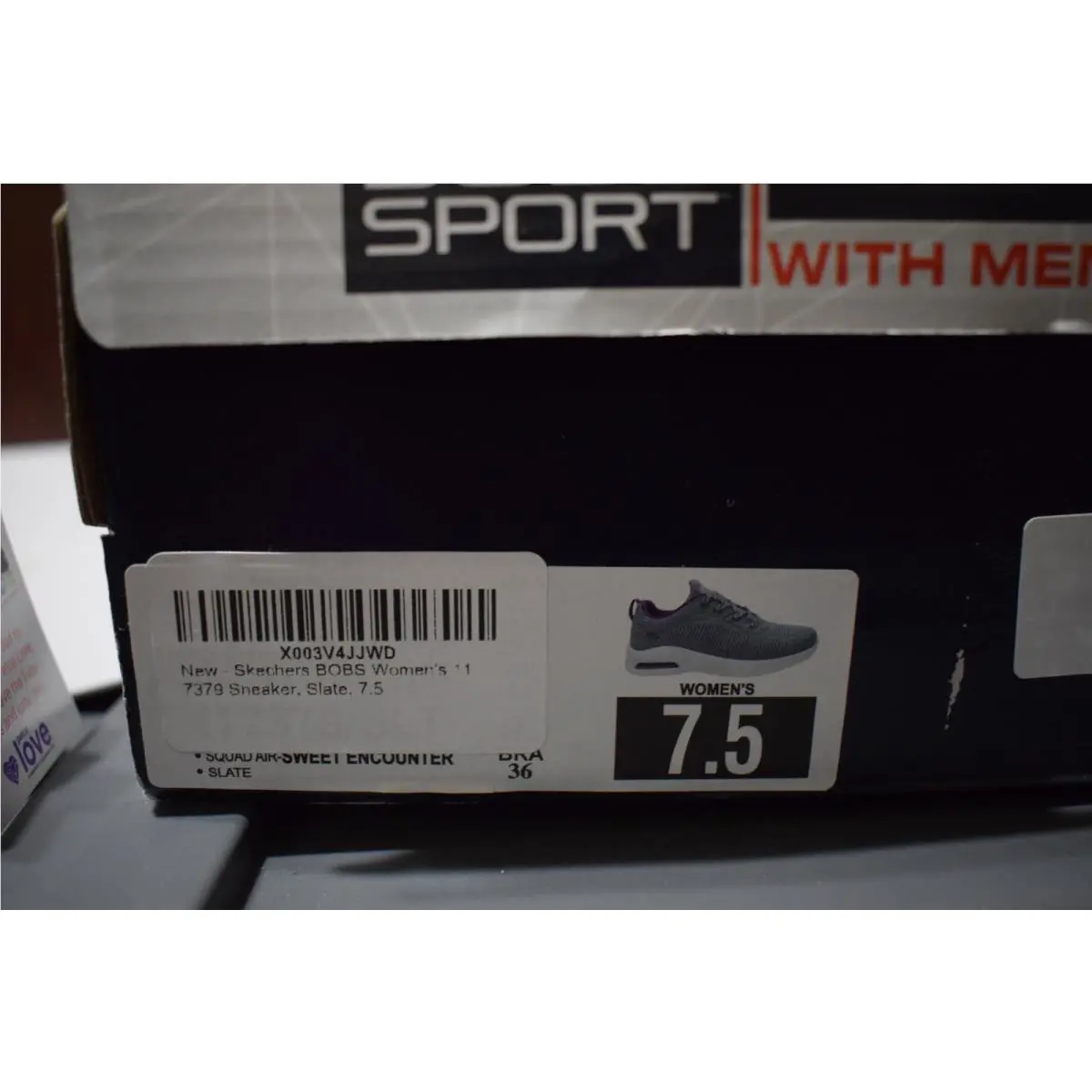 Skechers shoes - 117379 - 117379 - Slate;Purple 7