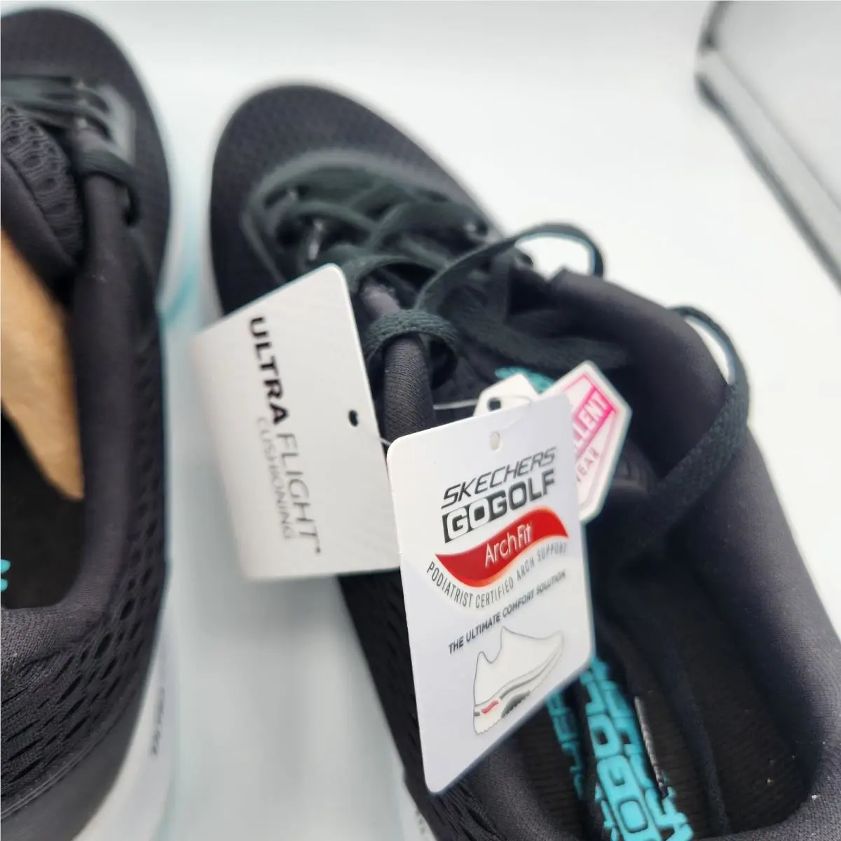 Skechers shoes - Go Golf Max Fairway 2 - Black/Teal 3