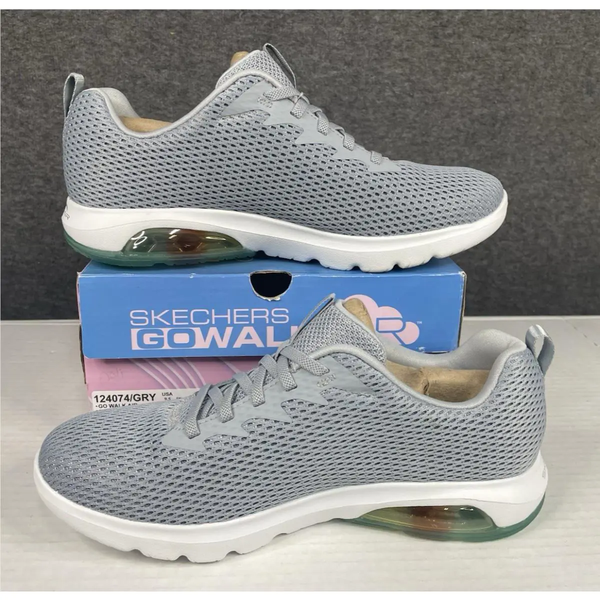 Skechers shoes - Go Walk Air - Walk Air - 124074 - Gray 0