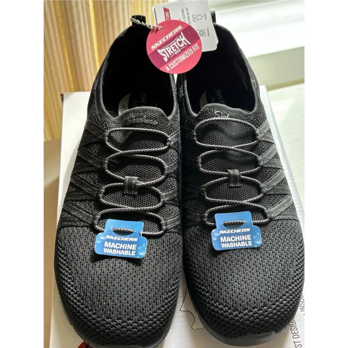 Skechers shoes - Sketchers Arch Fit Sunny Creative Pass - Black 5