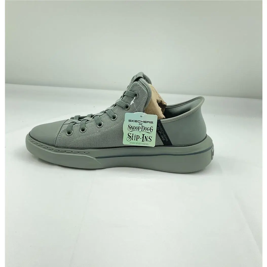 Skechers shoes - Snoop One- Boss Life Canvas - Olive (UPC: 197627261652) 3