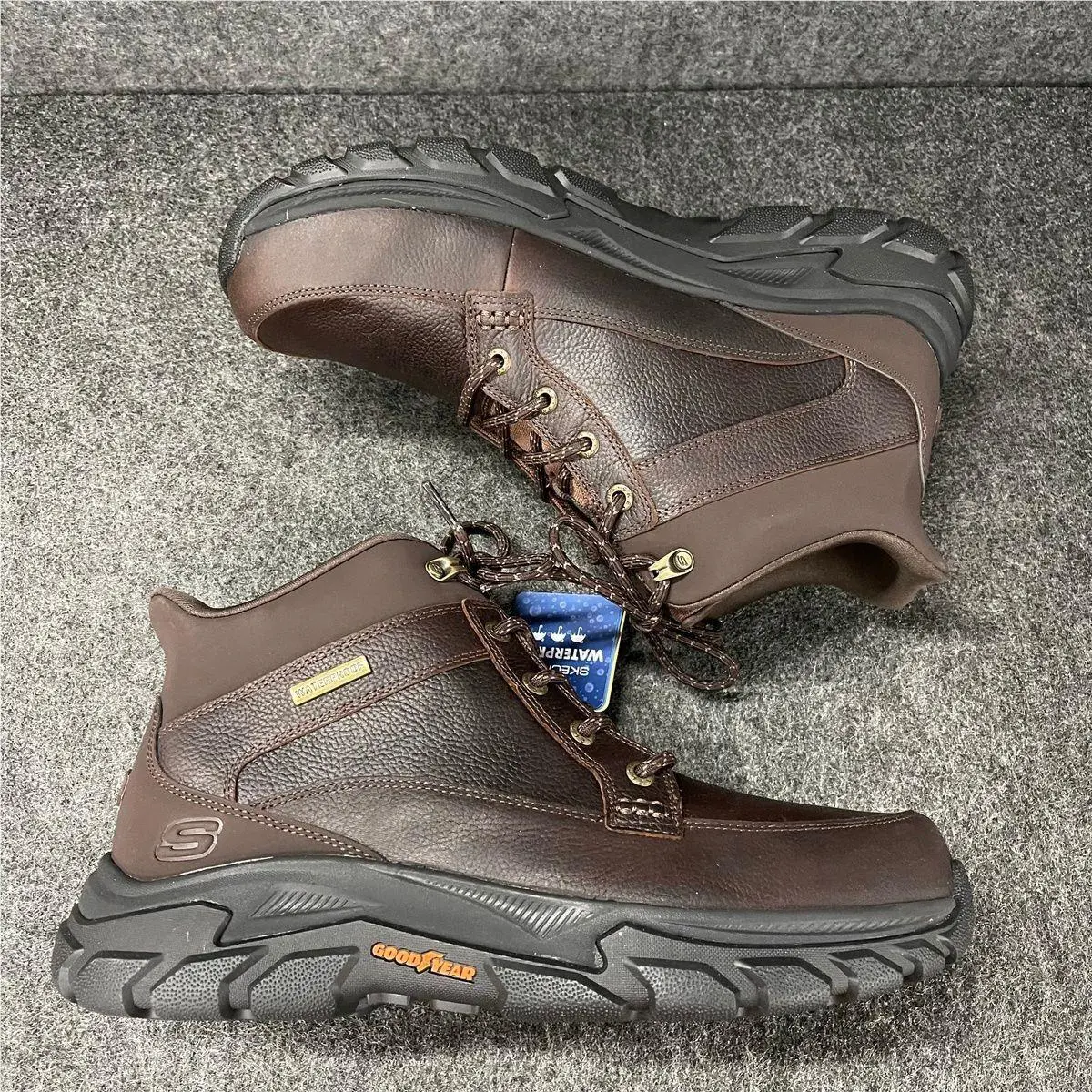 Skechers shoes - VS189755 - vs-189755 - Brown (UPC: 199025515573) 4