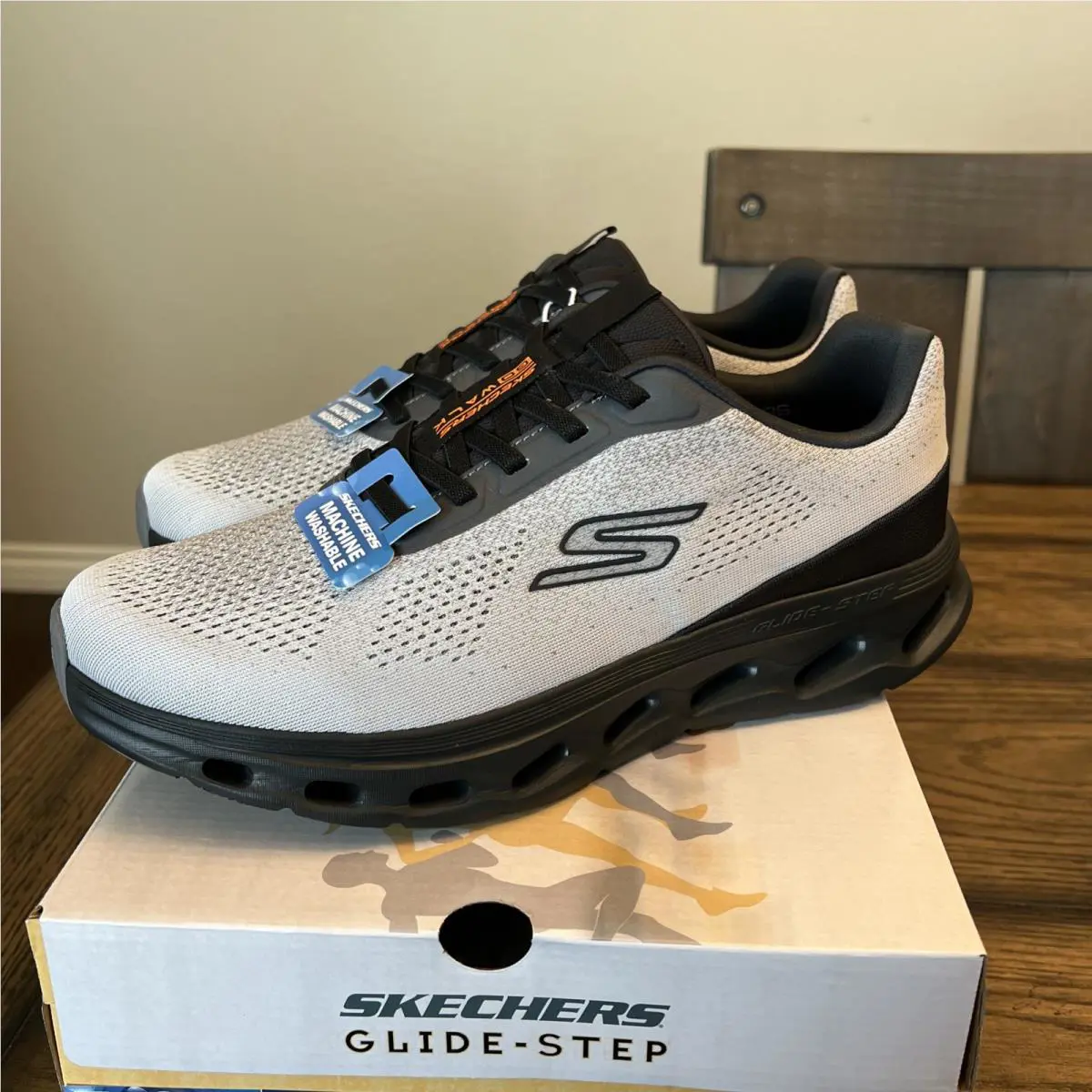 Skechers shoes - SKECHERS GO WALK 2 - WALK - GREY/BLACK 1