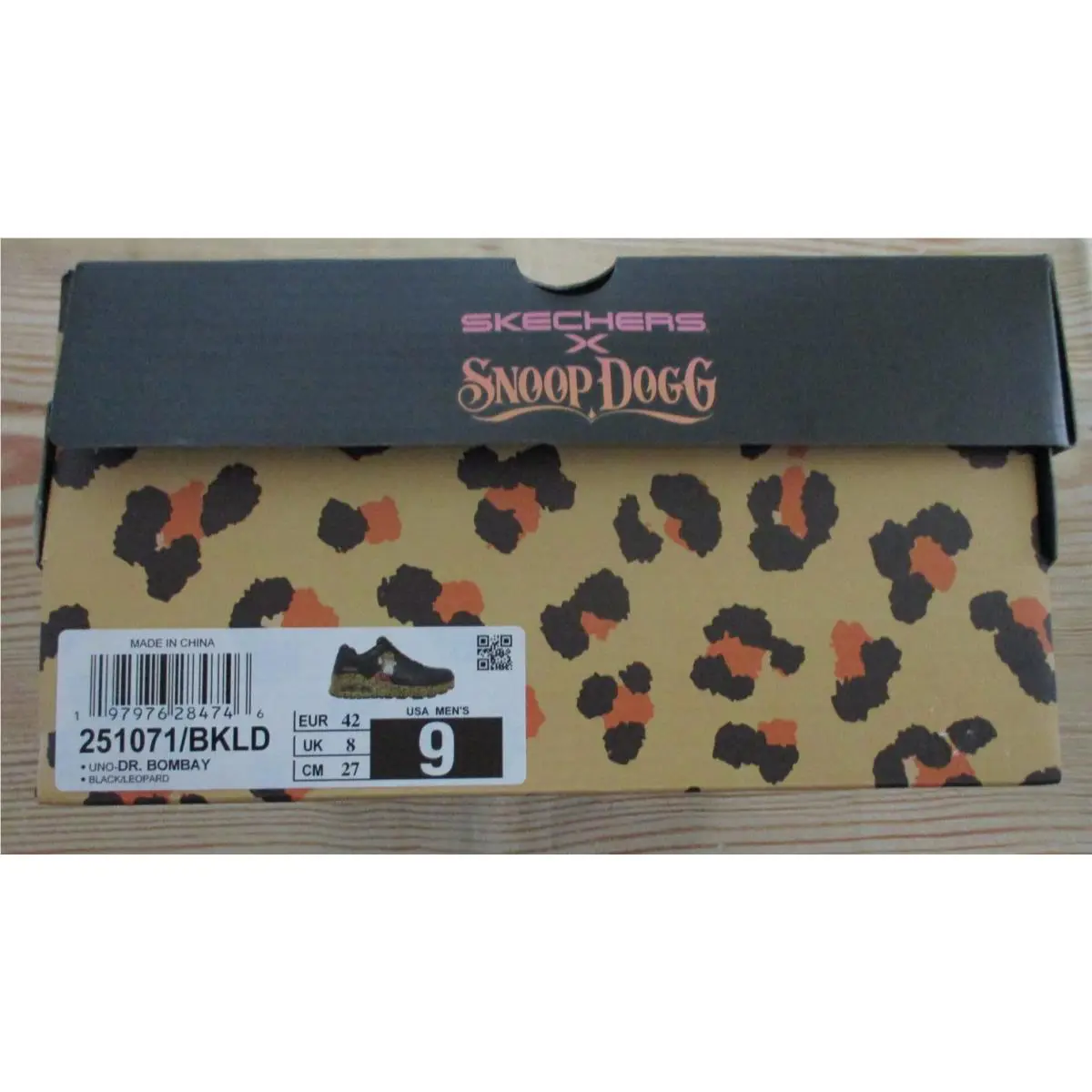 Skechers shoes - UNO- DR. BOMBAY - BOMBAY - Black 5