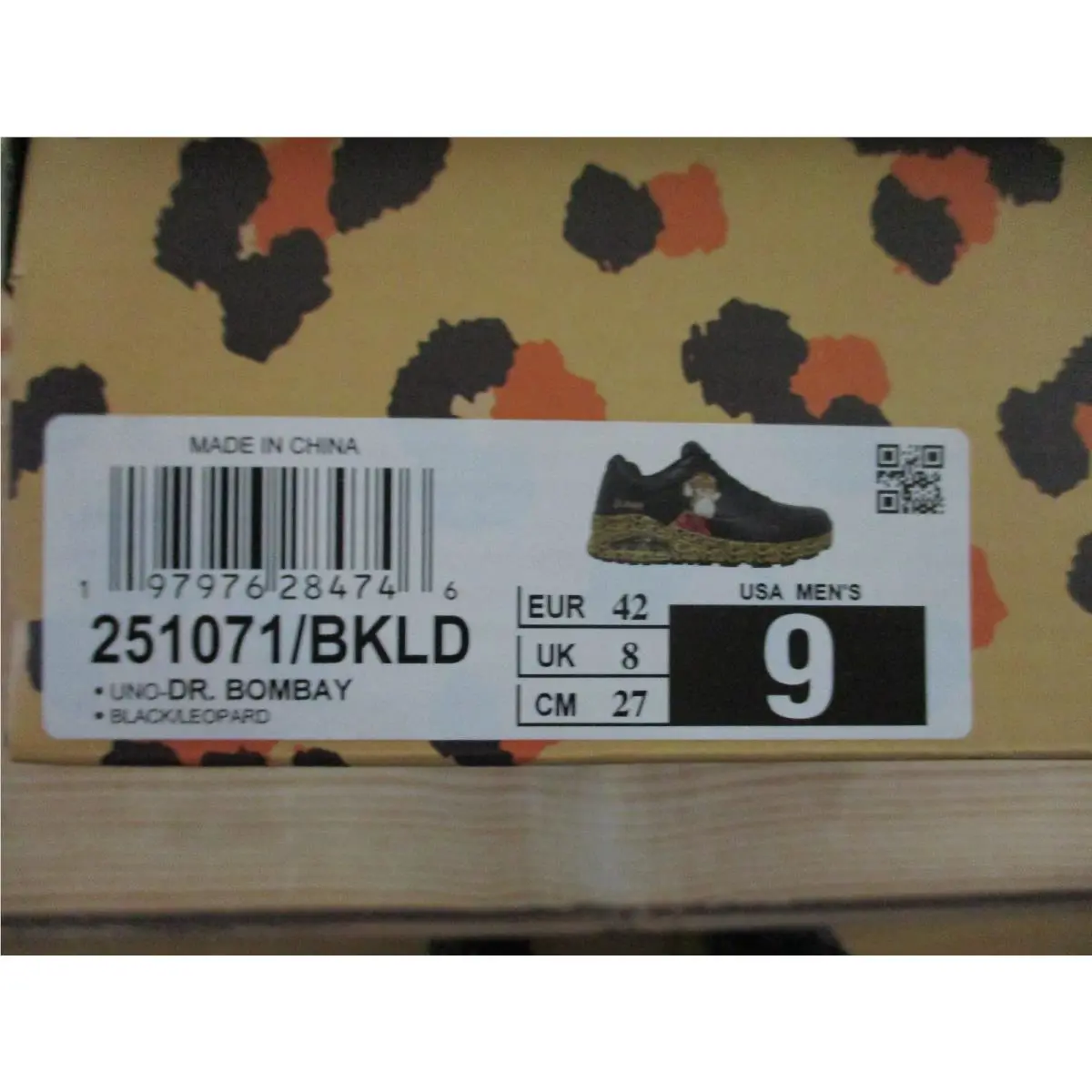 Skechers shoes - UNO- DR. BOMBAY - BOMBAY - Black 6
