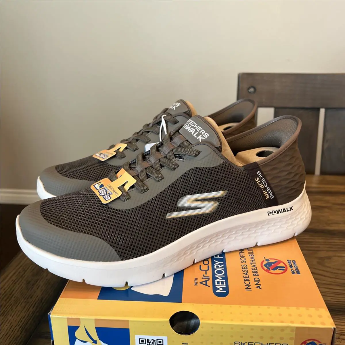 Skechers shoes - Skechers Go Walk Flex - Walk Flex - Brown 1