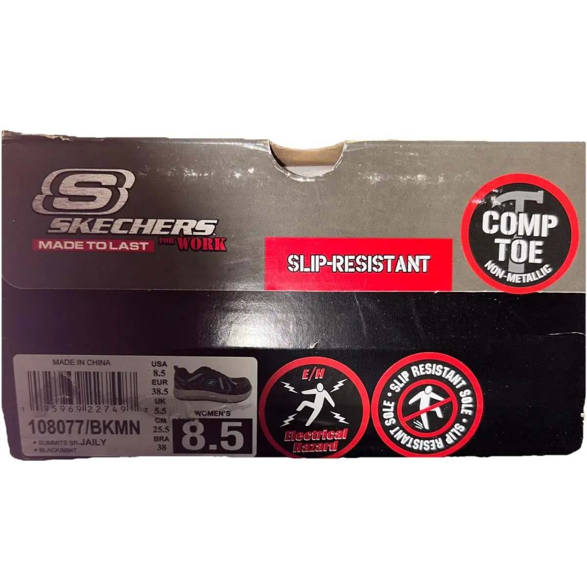 Skechers shoes - Skechers Work Summits SR108077 - Work Summits - SR108077 - Black (UPC: 195969227497) 6