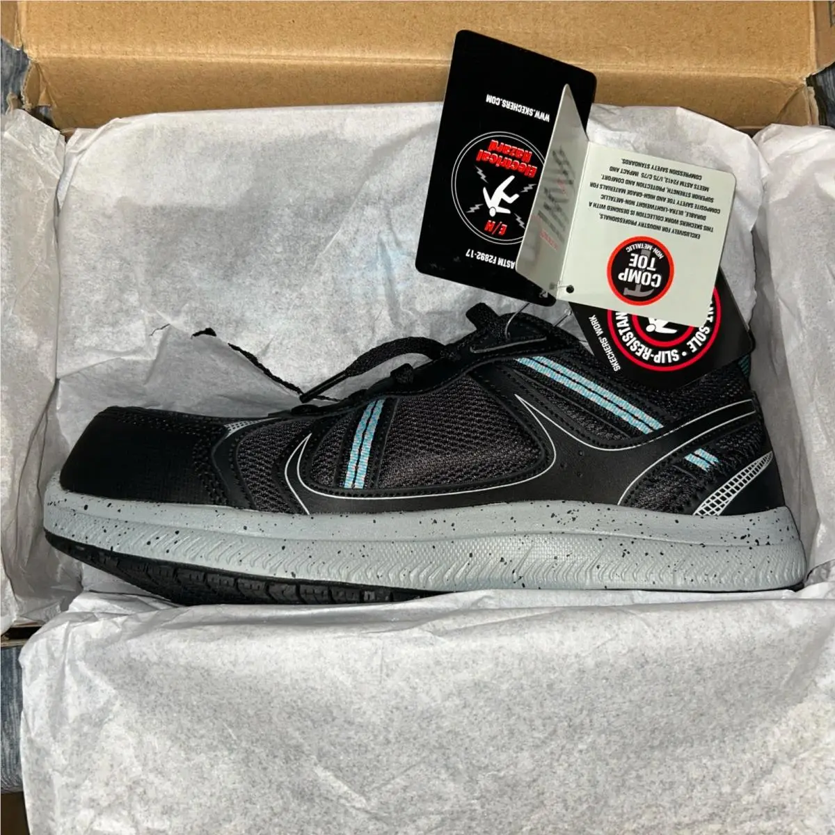 Skechers shoes - Skechers Work Summits SR108077 - Work Summits - SR108077 - Black (UPC: 195969227497) 7