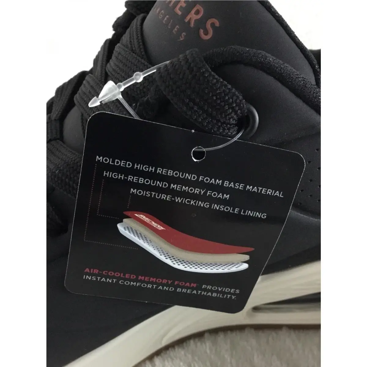 Skechers shoes - Skechers UNO - Suited On Air - 183004/BLK - Black 1