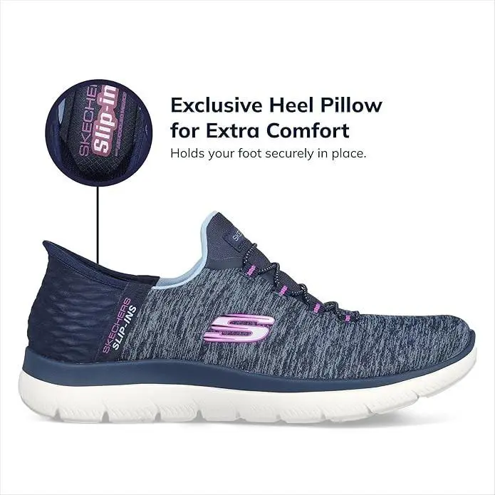 Skechers shoes - Slip-Ins: Summits – Dazzling Haze - Walking Shoes Sneaker - Purple (UPC: 196642451369) 3