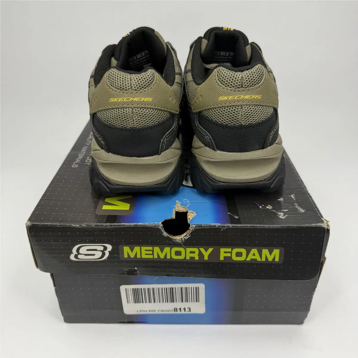 Skechers shoes - After Burn M.Fit - After Burn - 50125/PBBK - Black, Pebble 9