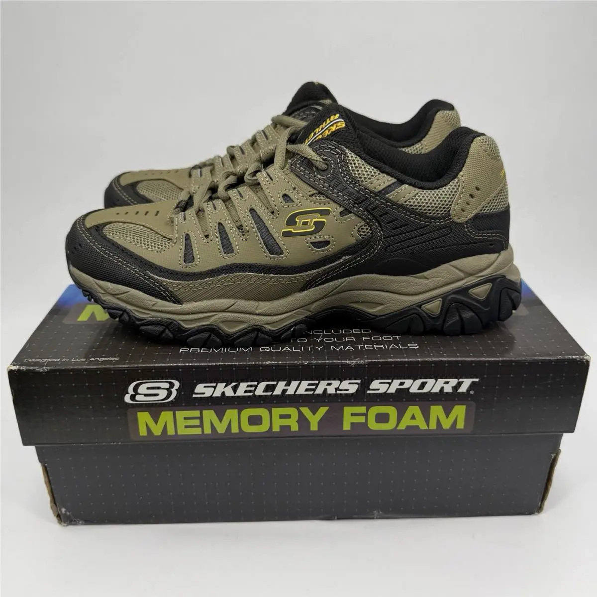 Skechers shoes - After Burn M.Fit - After Burn - 50125/PBBK - Black, Pebble 1