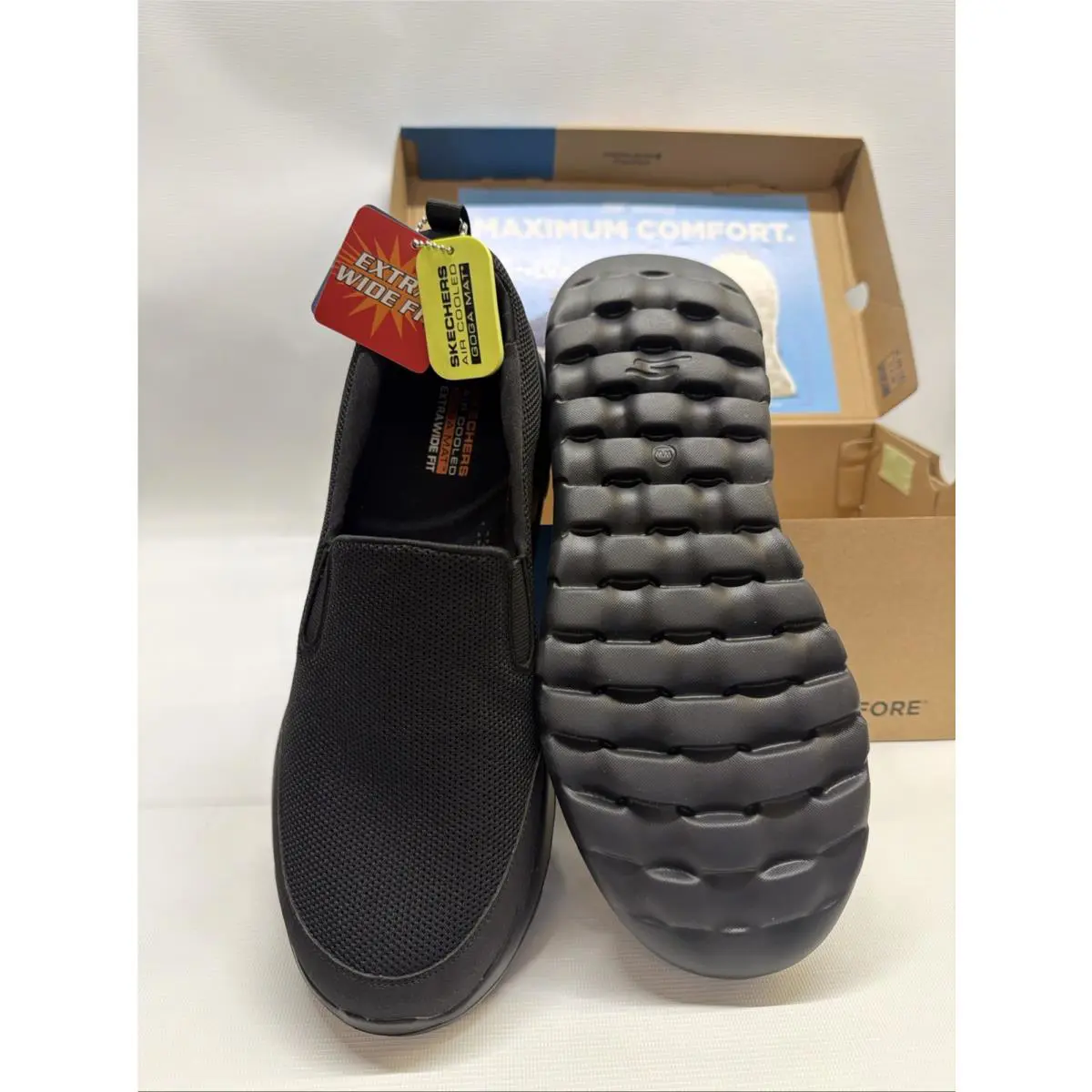 Skechers shoes - Skechers Go Walk Max - Walk Max - Black 6