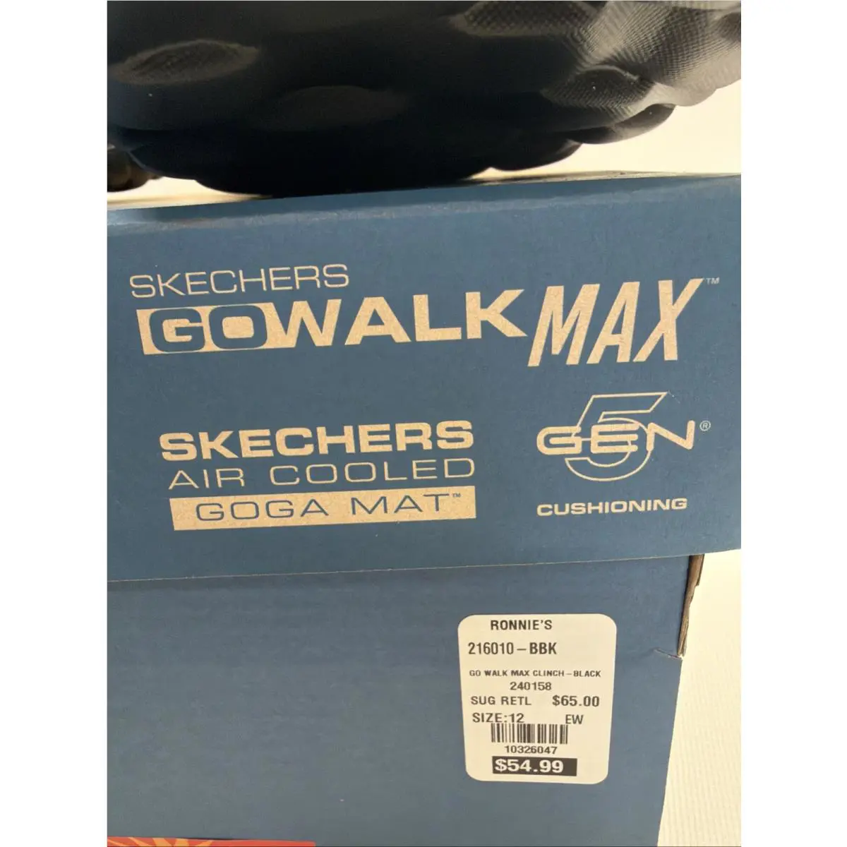 Skechers shoes - Skechers Go Walk Max - Walk Max - Black 2