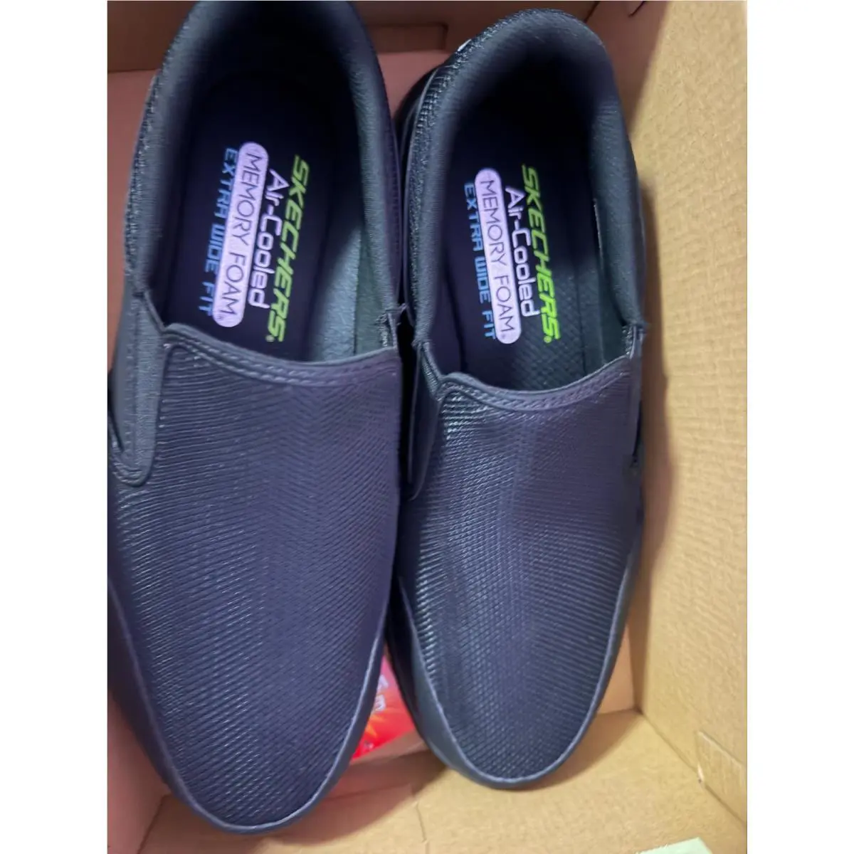 Skechers shoes - Skechers Work Squad Chaos SR Urgran - 200273 200273/BLK - Black (UPC: 197976537590) 2