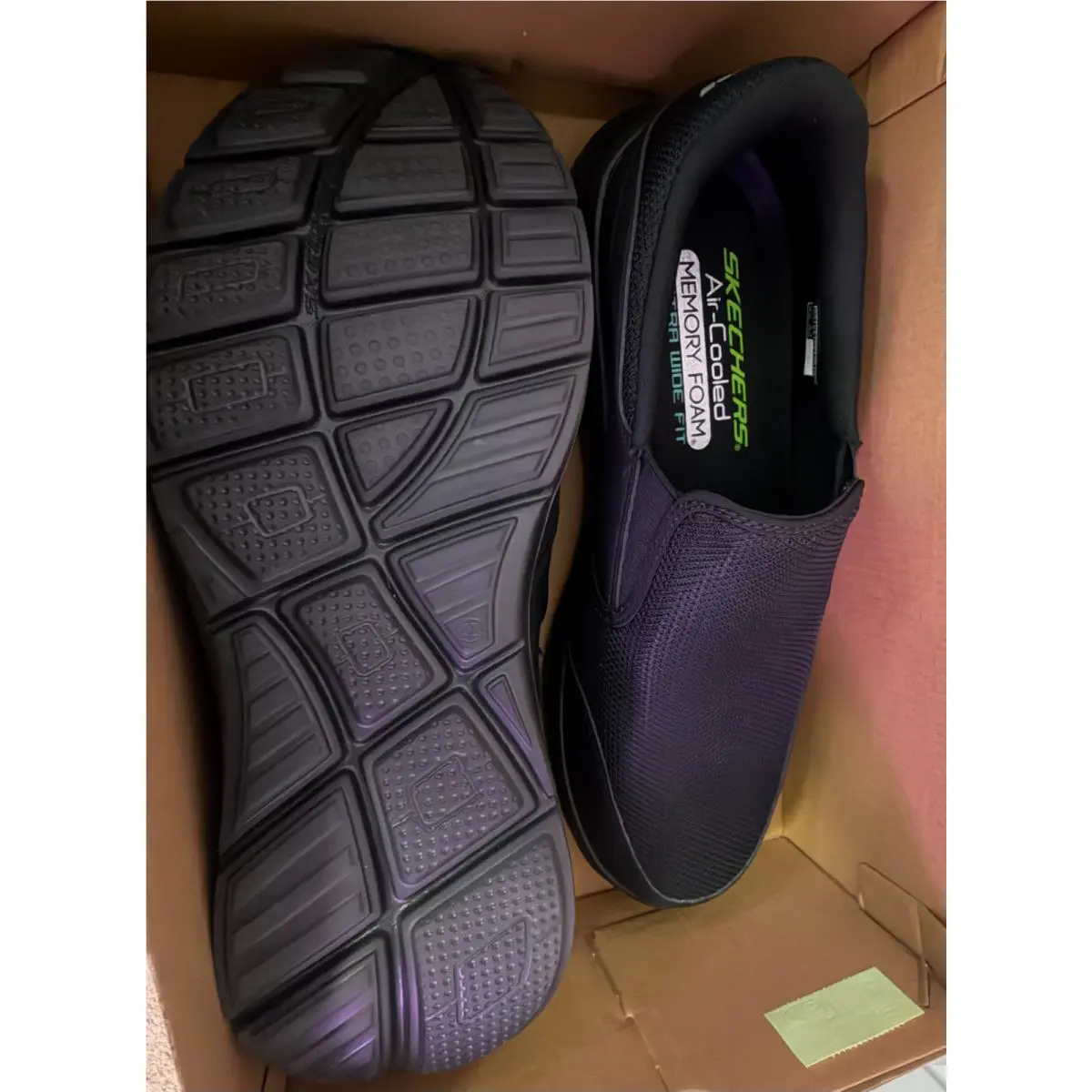 Skechers shoes - Skechers Work Squad Chaos SR Urgran - 200273 200273/BLK - Black (UPC: 197976537590) 4
