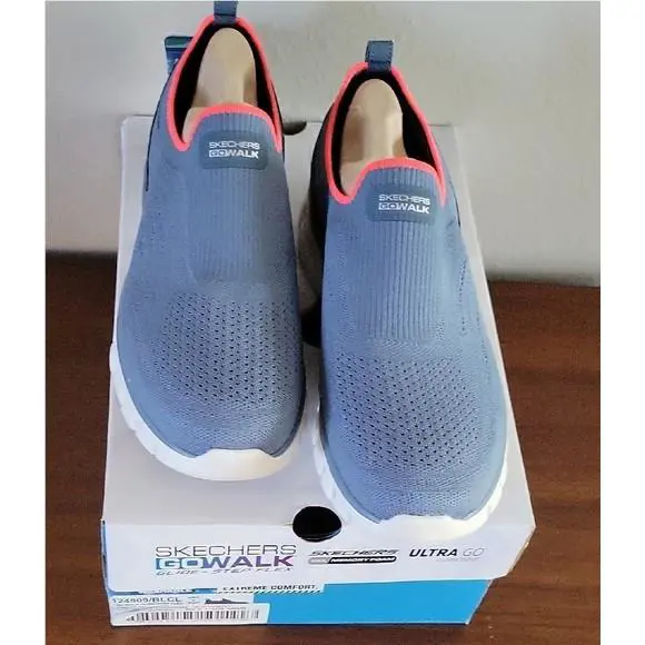 Skechers shoes - Skechers GOwalk Glide-Step - GOwalk - Dazzling Joy Blue Coral 0