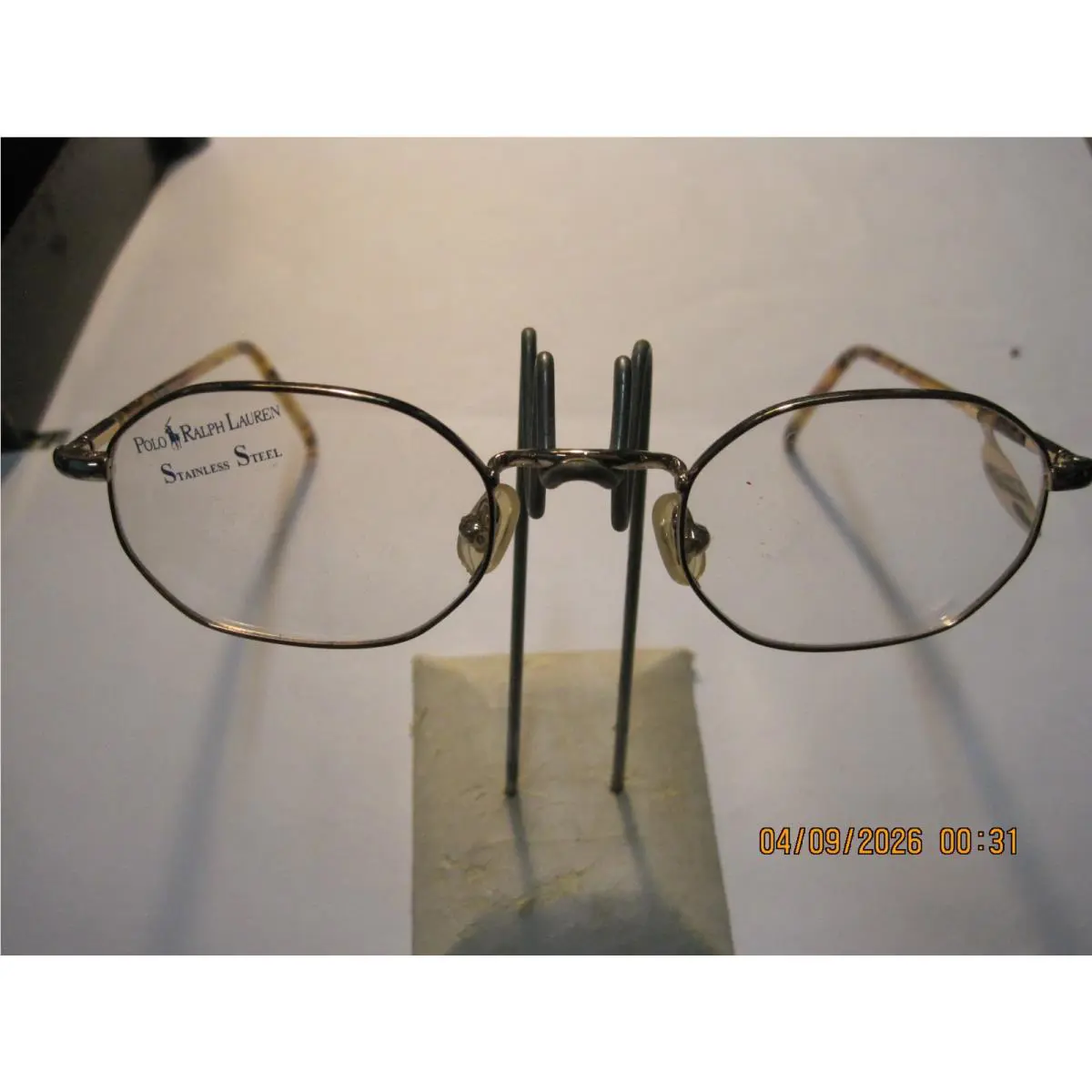 Ralph Lauren Polo P. Prer 44 20 Eyeglasses Frames Gold Tourtise 125