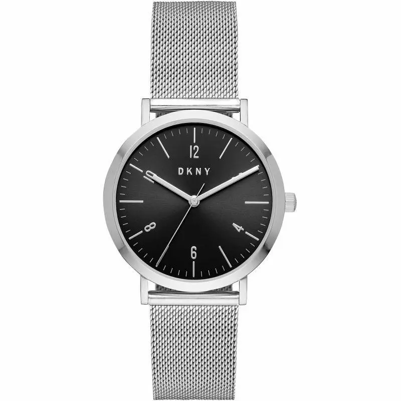 Dkny Women`s Minetta Silver Mesh Stainless Steel Band Watch NY2741