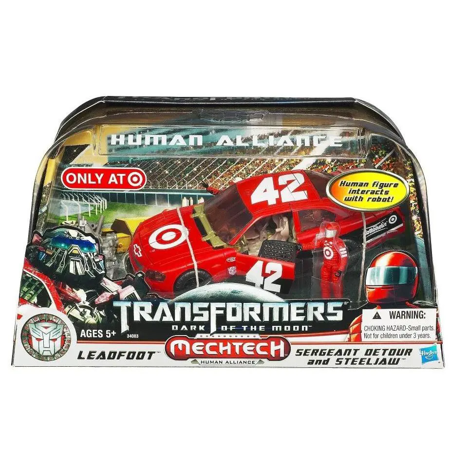 Dotm Human Alliance Leadfoot / Sergeant Detour Steeljaw Target Exclusive