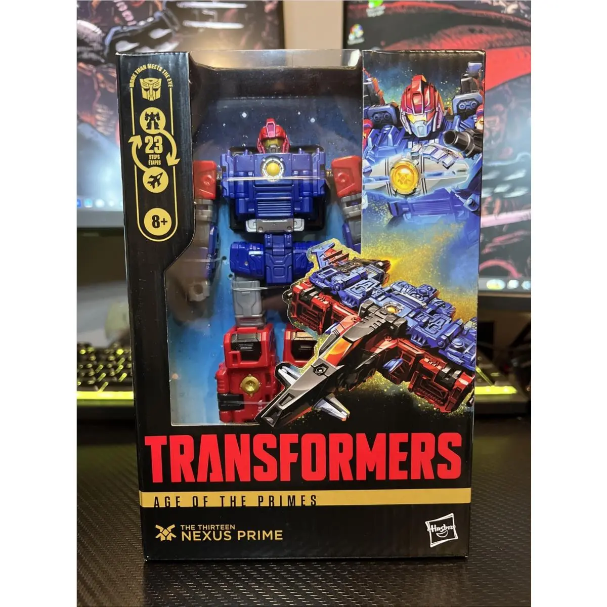 Transformers Age of The Primes Voyager Nexus Prime The Thirteen Hasbro