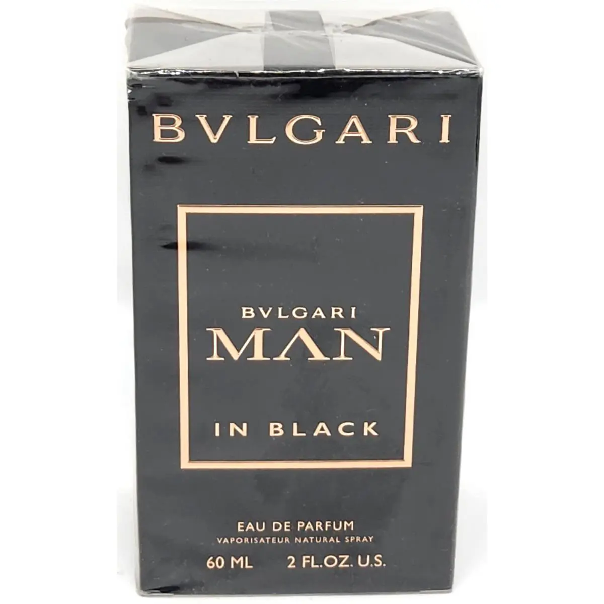 Bvlgari Man In Black For Men Eau de Parfum Spray 2 fl oz