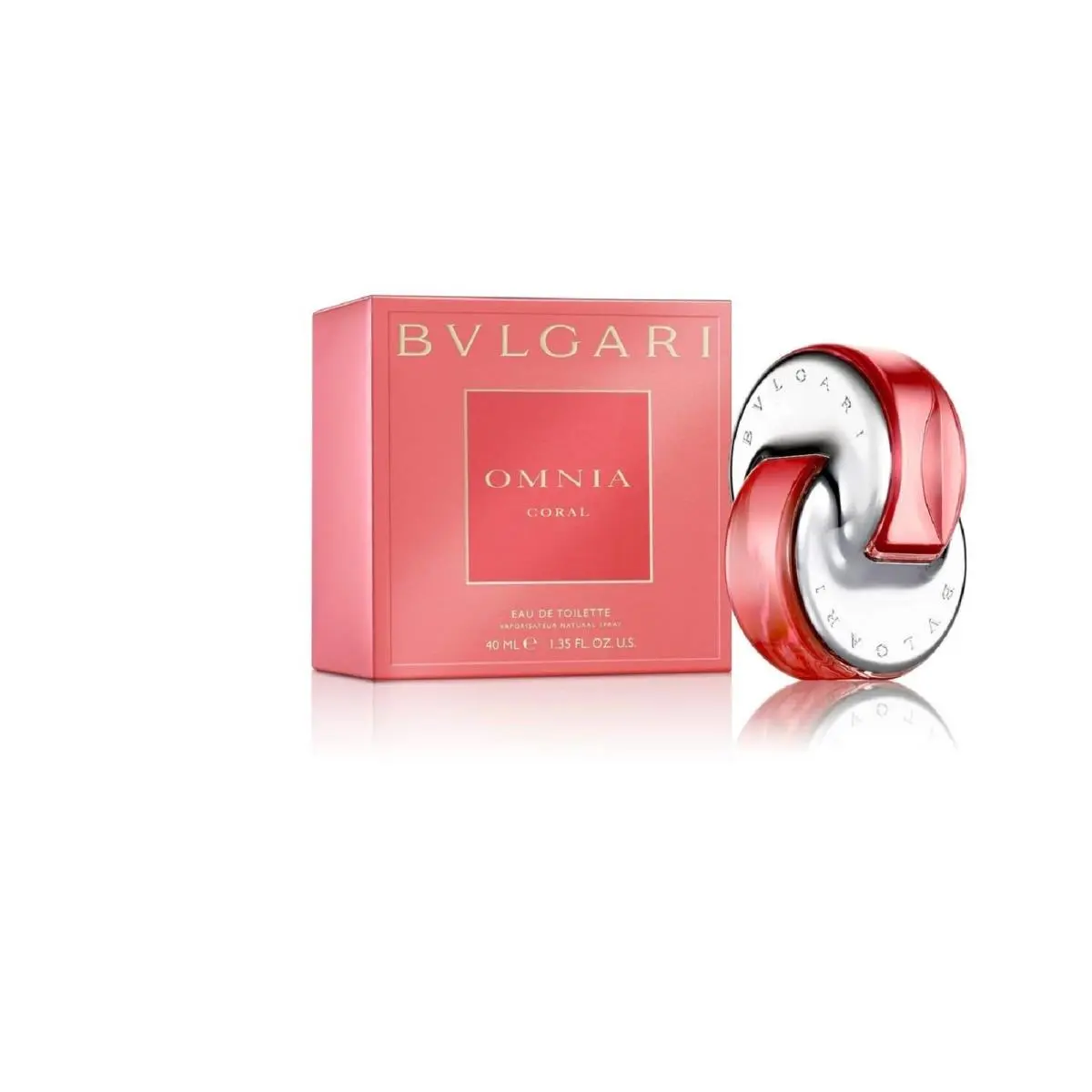 Omnia Coral  Eau De Toilette Spray 1.4 oz For Women by Bvlgari
