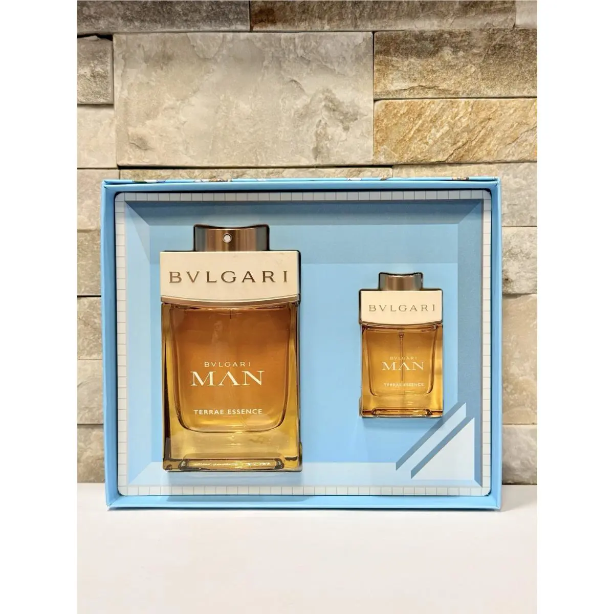 Bvlgari Men`s 2-Pc. Man Terrae Essence Eau de Parfum Set 3.4+0.5