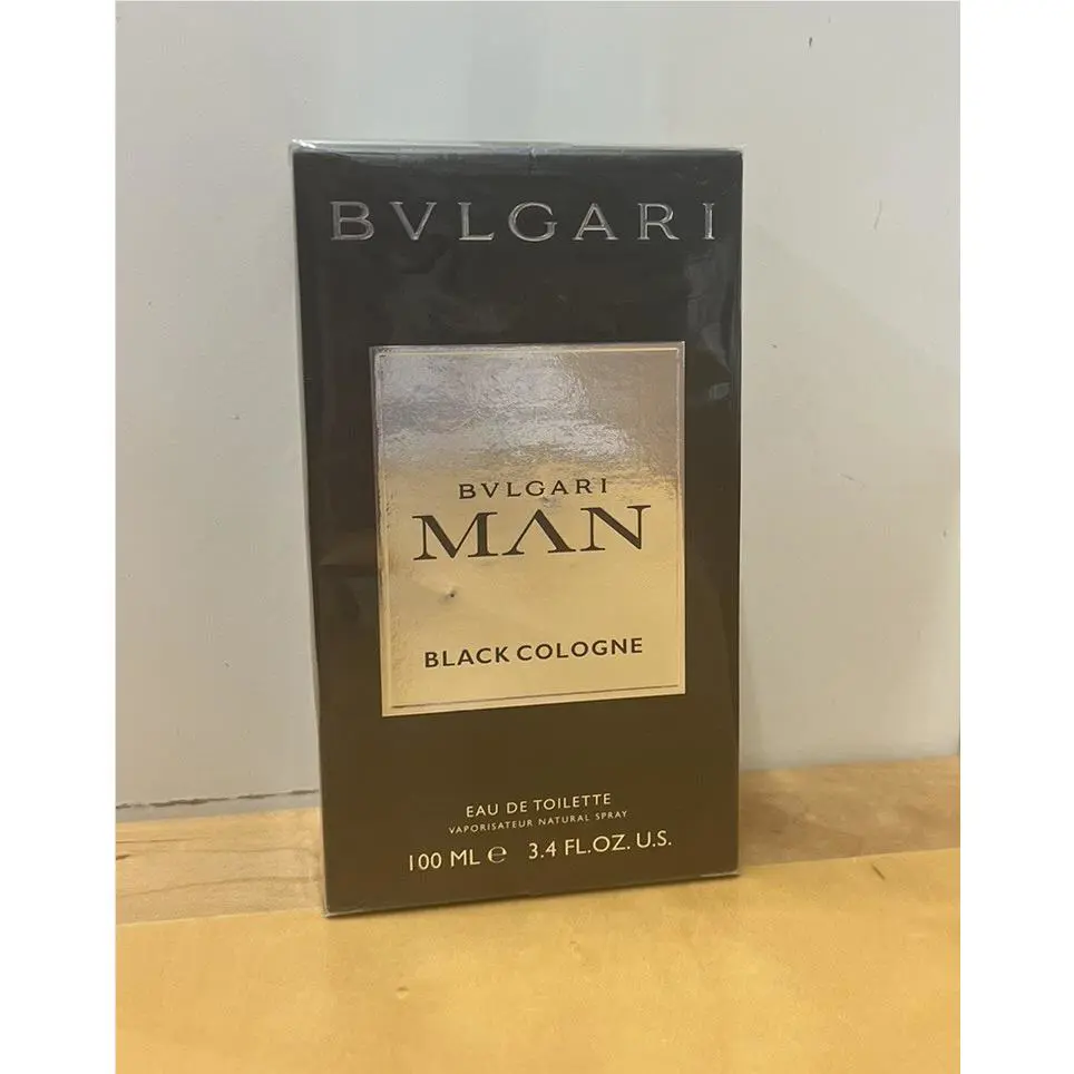 Bvlgari Man Black Cologne 3.4 oz 100 ml Edt Spray For Man Sealed