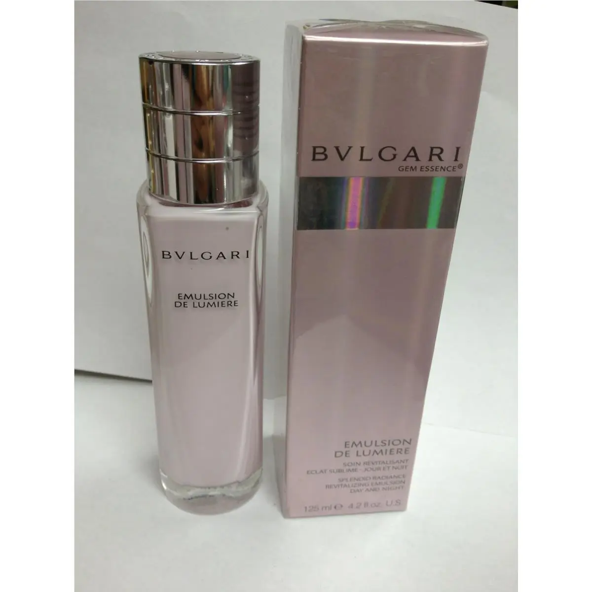 Bvlgari Emulsion De Lumiere Splendid Radiance Revitalizing Emulsion Day Night