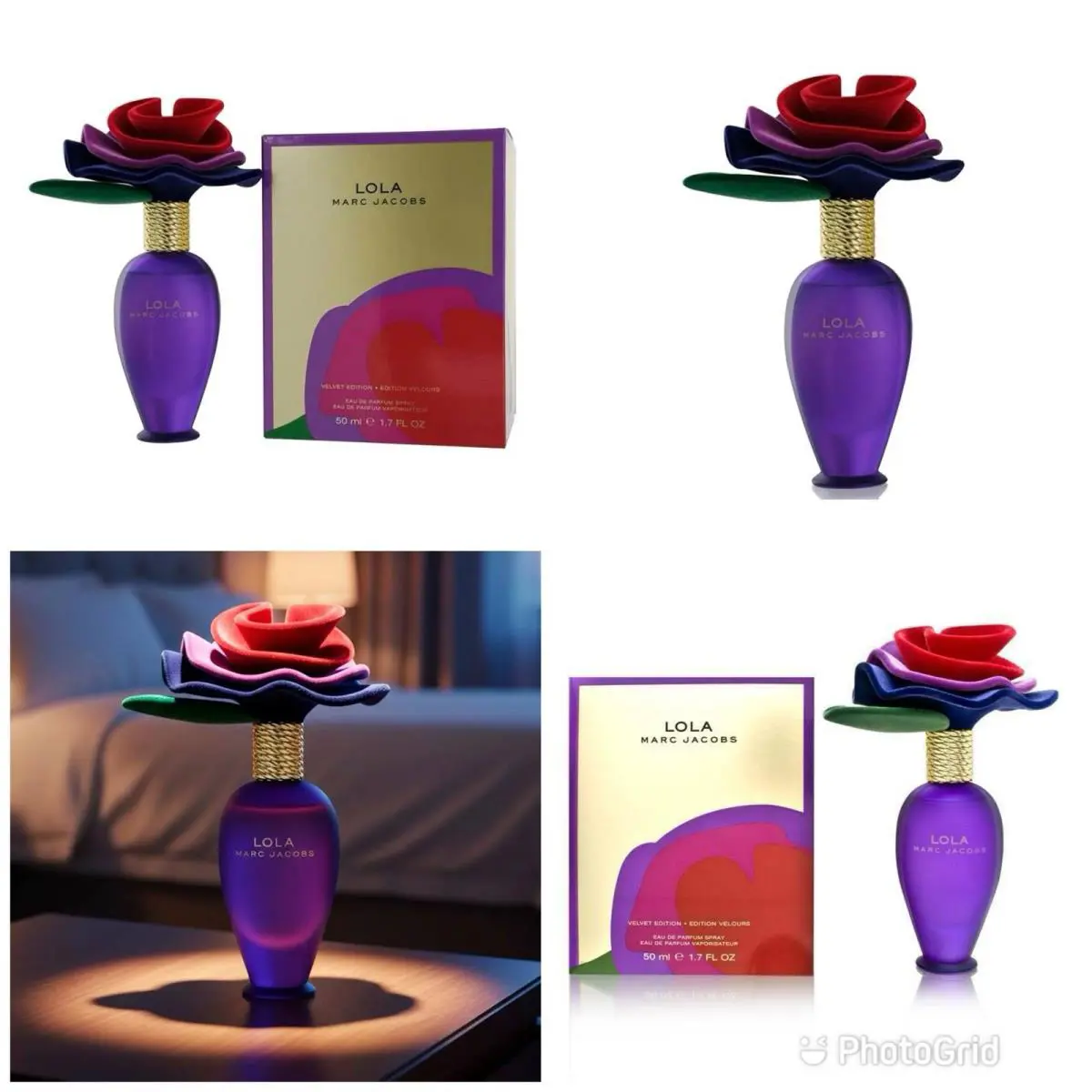 Marc Jacobs Lola Velvet Edition 50ml/ 1.7Oz Eau De Parfum Discounted Rare