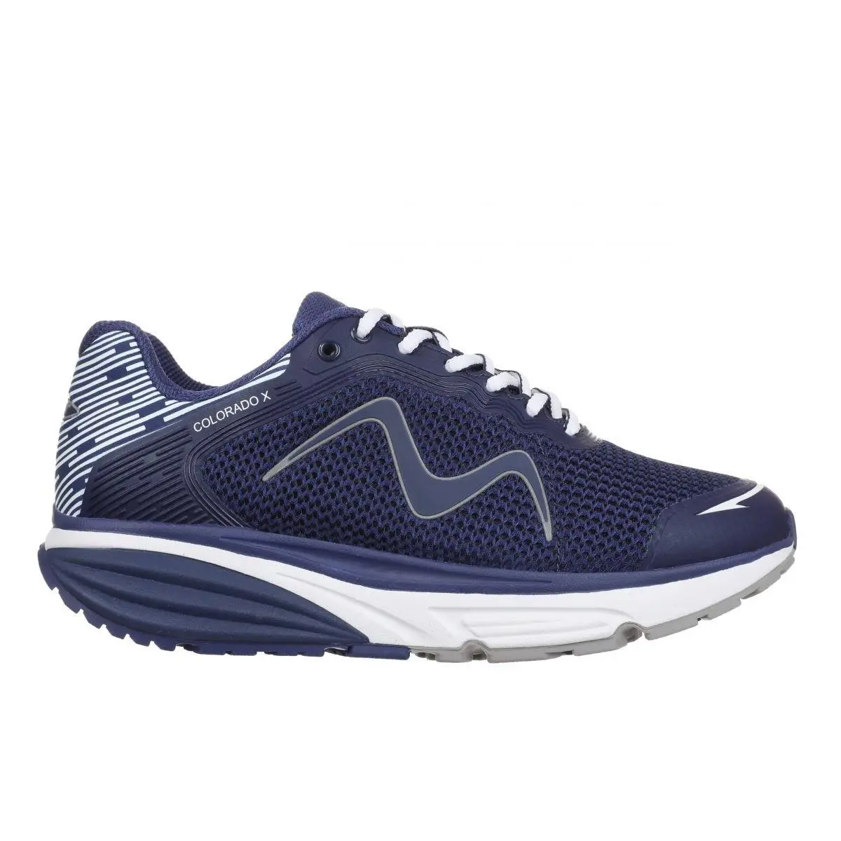 Mbt Women`s Colorado X Walking Shoe Navy - 702640-12Y Navy