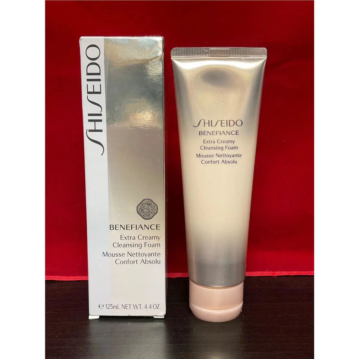 Shiseido Benefiance Extra Creamy Cleansing Foam 4.4 oz 125 ml