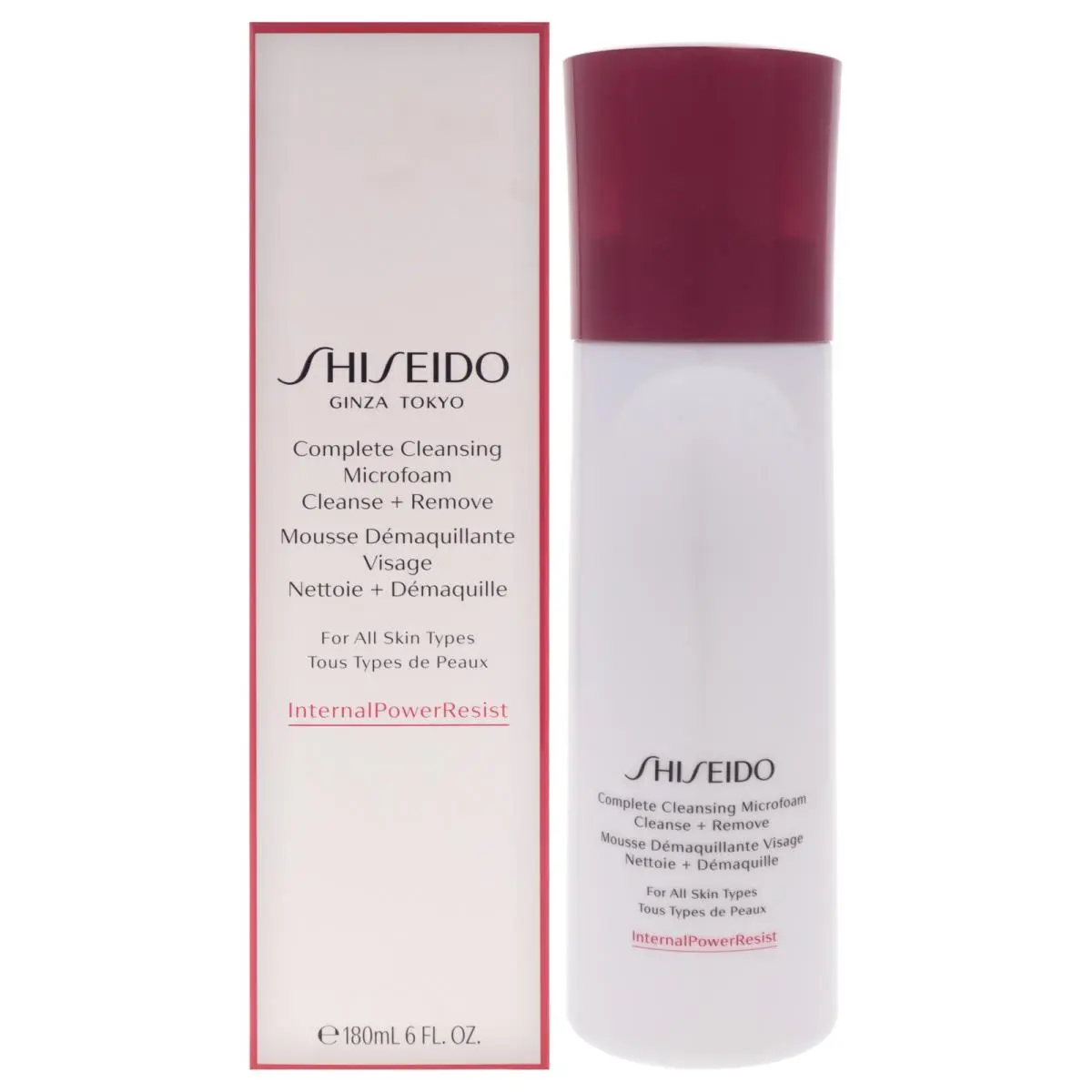 3 Pack Complete Cleansing Microfoam by Shiseido For Women - 6 oz Cleanser