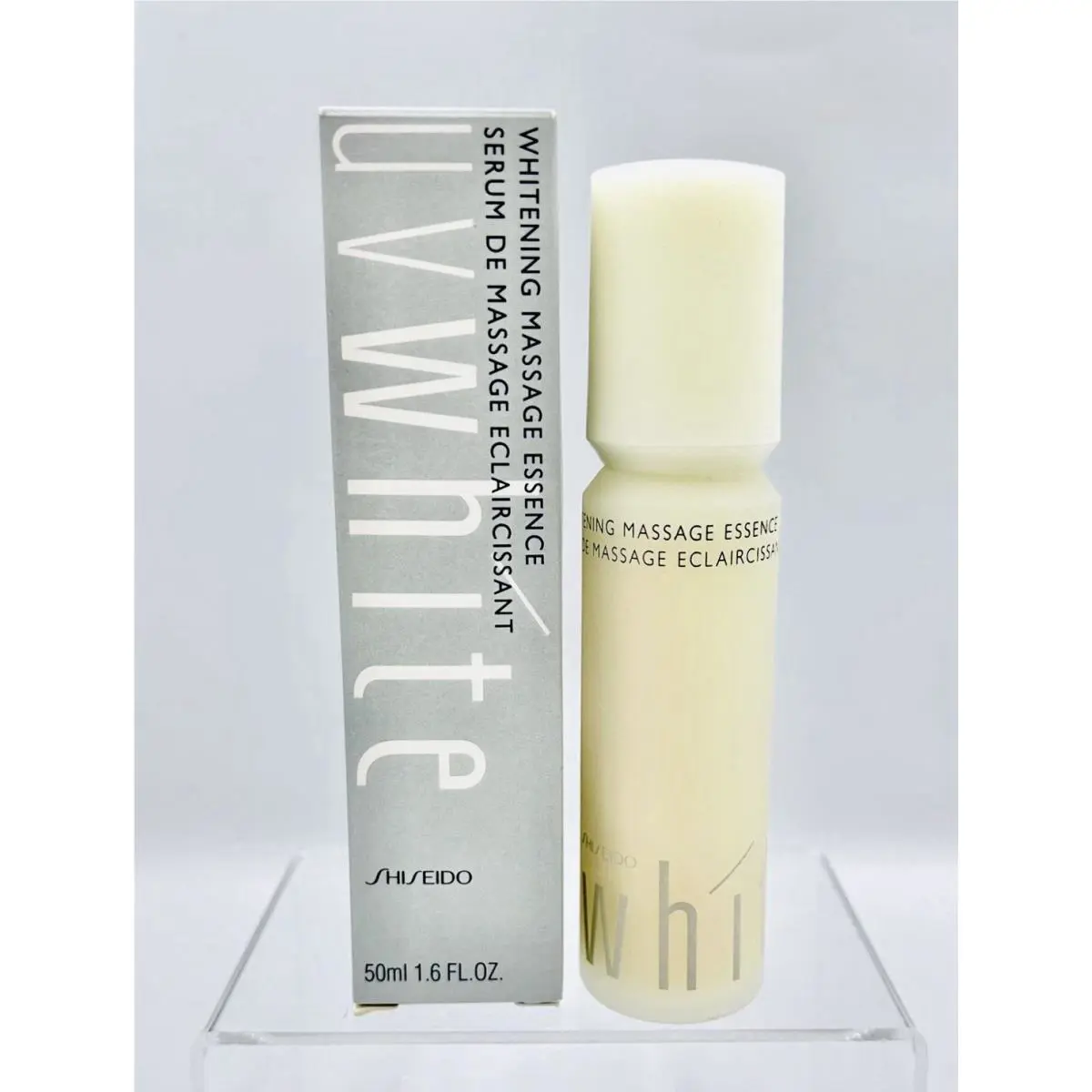 Shiseido UV White Whitening Massage Essence Serum 1.6 oz 50ml Japan